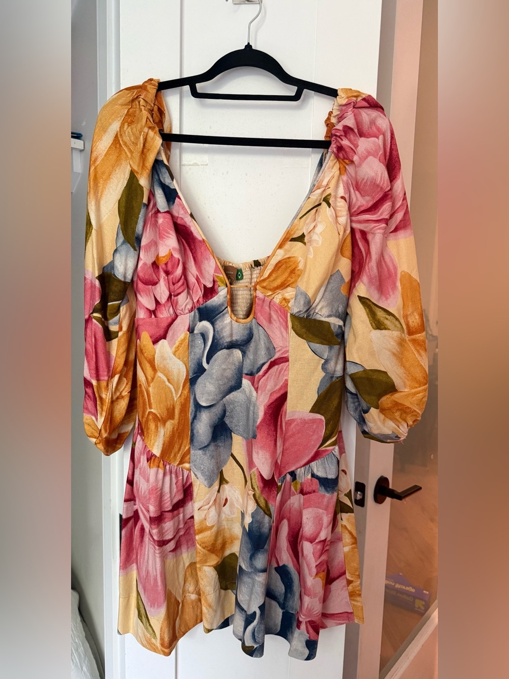 NWT Farm Rio Rebeca Floral Mini Dress